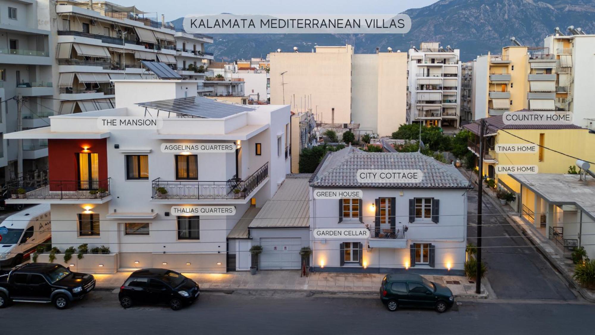 Tinas Home - Kalamata Mediterranean Villas Dış mekan fotoğraf